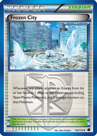Frozen City (Team Plasma) 100/116 Plasma Freeze - Uncommon