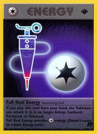 Full Heal Energy 081 - Unlimited Team Rocket - Uncommon
