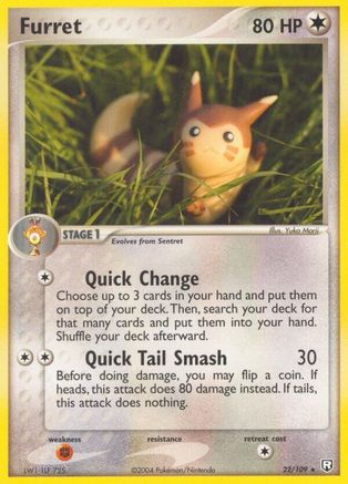 Furret 022 Team Rocket Returns - Rare