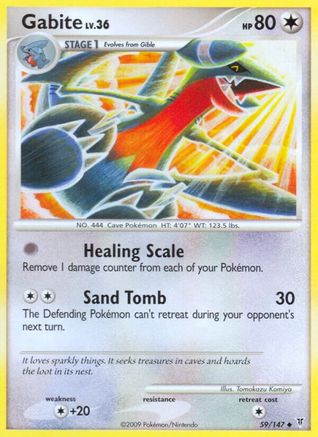 Gabite - Reverse Holofoil Supreme Victors - Uncommon