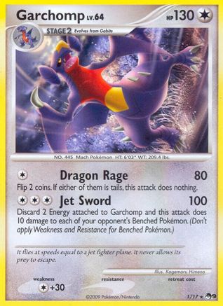 Garchomp POP Series 9 - Rare