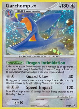 Garchomp - Reverse Holofoil Supreme Victors - Holo Rare
