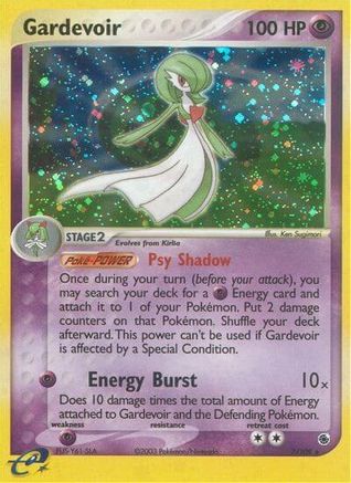Gardevoir - Reverse Holofoil Ruby and Sapphire - Holo Rare
