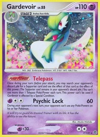 Gardevoir - Holofoil Secret Wonders - Holo Rare