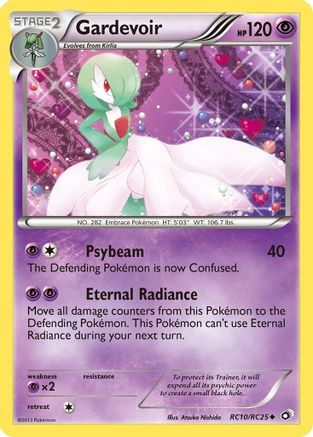 Gardevoir RC10 - Holofoil Legendary Treasures Radiant Collection - Uncommon