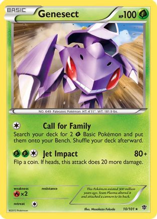 Genesect Plasma Blast - Rare