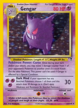 Gengar - Holofoil Legendary Collection - Holo Rare