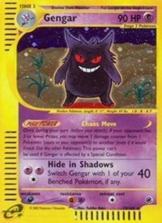 Gengar (13) - Reverse Holofoil Expedition - Holo Rare