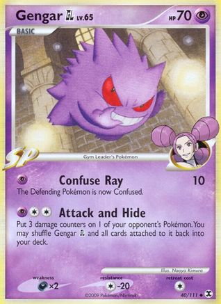 Gengar GL 040 Rising Rivals - Uncommon