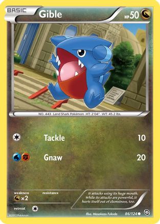 Gible (86) (86) 086 Dragons Exalted - Common