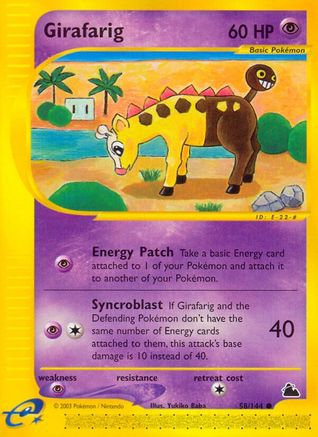 Girafarig Skyridge - Common