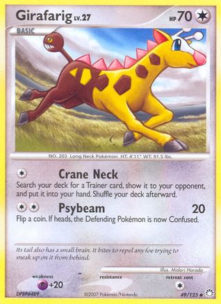 Girafarig Mysterious Treasures - Uncommon
