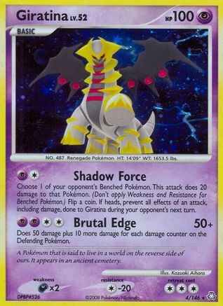 Giratina - Reverse Holofoil Legends Awakened - Holo Rare