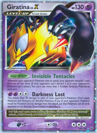 Giratina LV.X - Holofoil Platinum - Ultra Rare