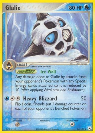 Glalie Hidden Legends - Uncommon