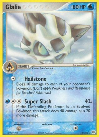 Glalie Emerald - Rare