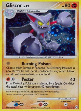 Gliscor (5) - Holofoil Legends Awakened - Holo Rare