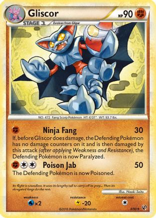 Gliscor - Holofoil Undaunted - Holo Rare
