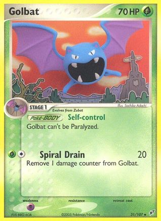 Golbat - Reverse Holofoil Deoxys - Uncommon