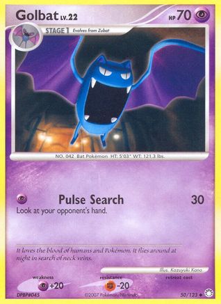 Golbat - Reverse Holofoil Mysterious Treasures - Uncommon