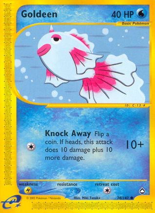 Goldeen 078/147 Aquapolis - Common