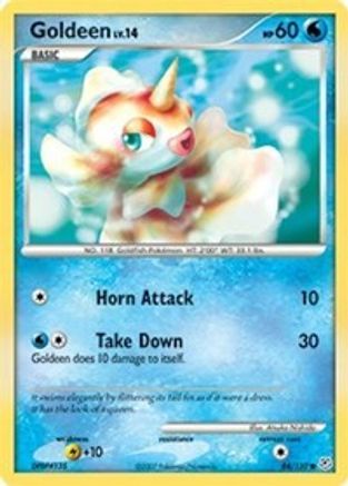 Goldeen - Reverse Holofoil Diamond and Pearl - Common