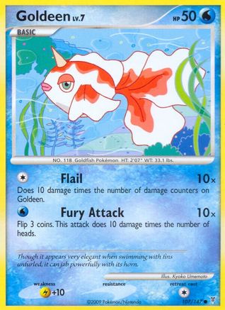 Goldeen - Reverse Holofoil Supreme Victors - Common