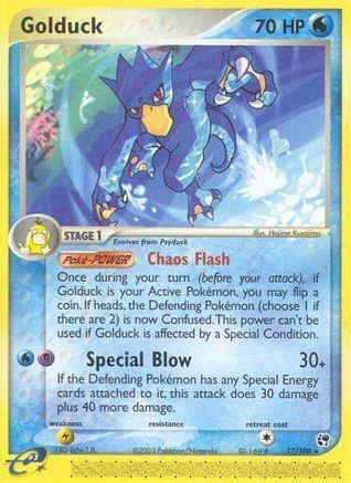 Golduck - Reverse Holofoil Sandstorm - Rare