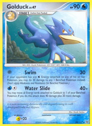Golduck Platinum - Rare