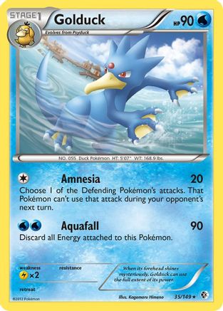 Golduck (35) (35) 035 Boundaries Crossed - Rare