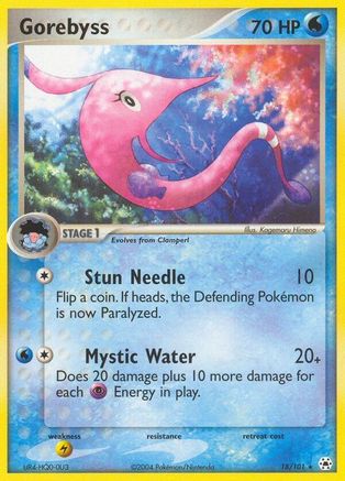 Gorebyss - Reverse Holofoil Hidden Legends - Rare