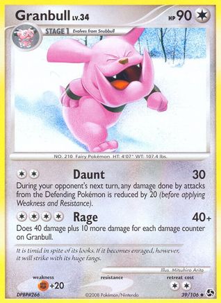 Granbull Great Encounters - Uncommon