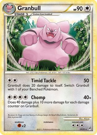 Granbull Call of Legends - Rare