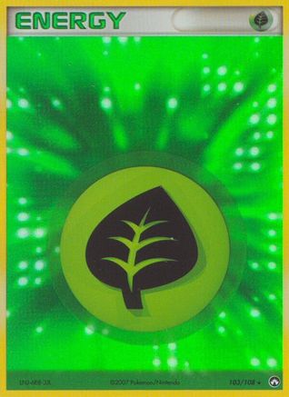 Grass Energy - Holofoil Power Keepers - Rare