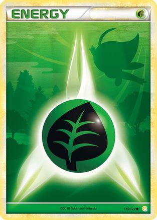 Grass Energy 115 HeartGold SoulSilver - Common