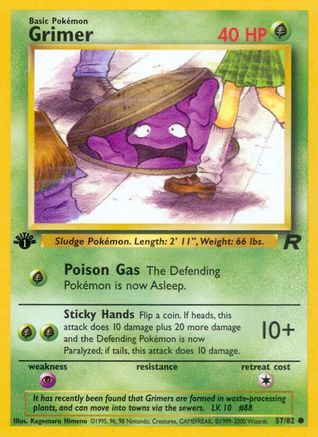 Grimer 057 - Unlimited Team Rocket - Common