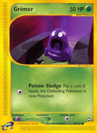 Grimer 079/147 Aquapolis - Common