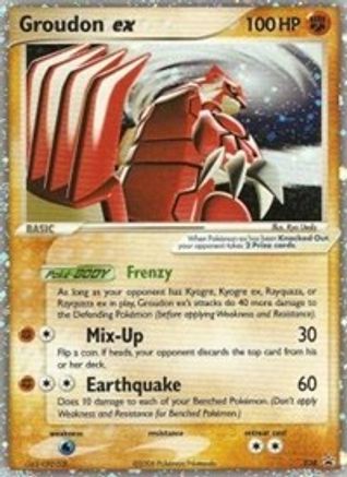 Groudon ex - 038 (EX Collector's Tins) - Holofoil Nintendo Promos - Promo