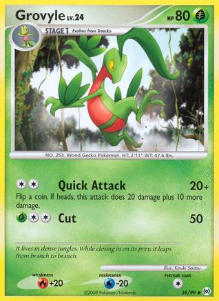 Grovyle (39) (39) 039 Arceus - Uncommon