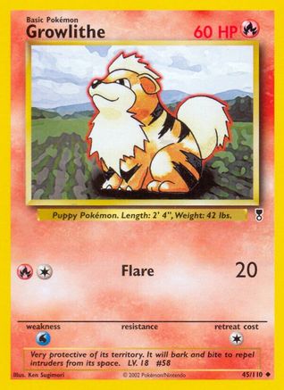 Growlithe/110 Legendary Collection - Uncommon