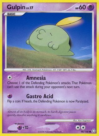 Gulpin - Reverse Holofoil Legends Awakened - Common