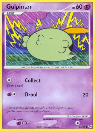 Gulpin (66) (66) 066 - Reverse Holofoil Arceus - Common
