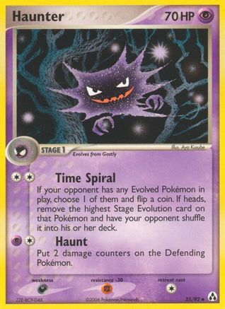 Haunter 035 - Reverse Holofoil Legend Maker - Uncommon