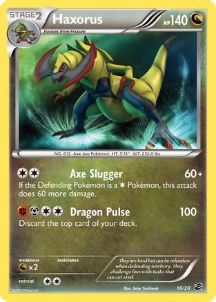 Haxorus - Holofoil Dragon Vault - Holo Rare