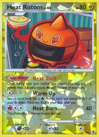 Heat Rotom - Reverse Holofoil Rising Rivals - Ultra Rare