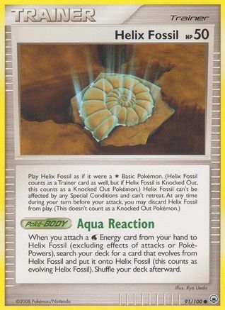 Helix Fossil - Reverse Holofoil Majestic Dawn - Common