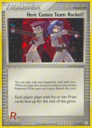 Here Comes Team Rocket! 111 - Holofoil Team Rocket Returns - Secret Rare