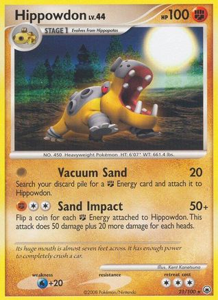 Hippowdon Majestic Dawn - Rare