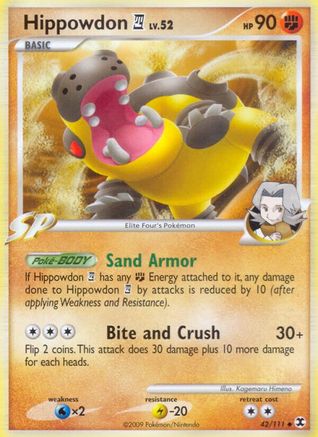 Hippowdon E4 Rising Rivals - Uncommon
