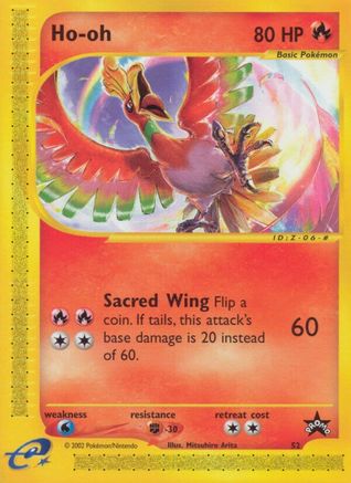 Ho-oh 052 WoTC Promo - Promo